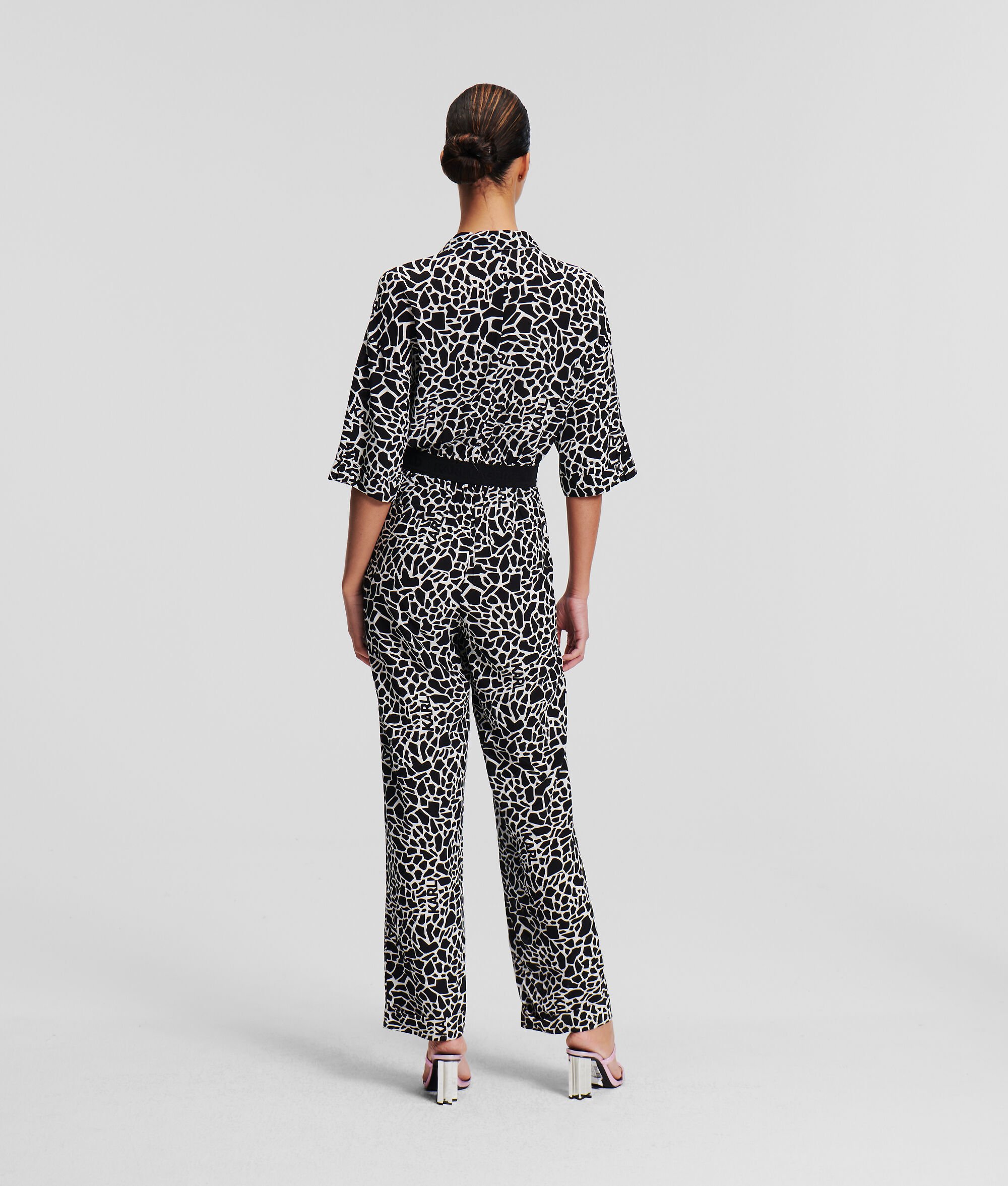 (image for) Reliable Giraffe-Print Jumpsuit